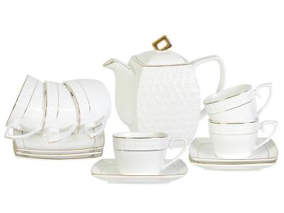 Чайный набор Снежная королева на 6 персон с чайником