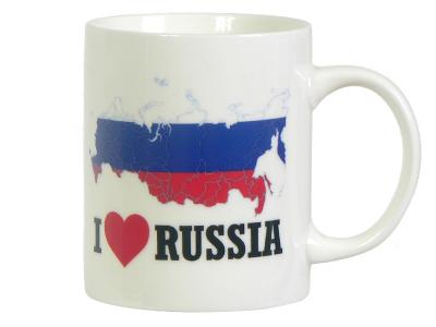 Кружка 320мл ''I Love Russia''