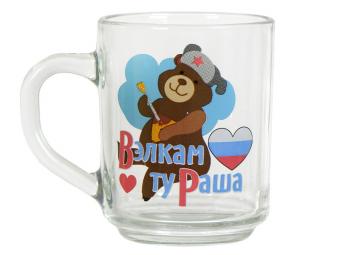 Кружка ''Gren tea'' Вэлкам ту Раша 200мл