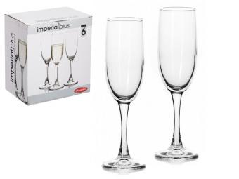 Набор бокалов для шампанского Imperial plus 155мл 6 шт