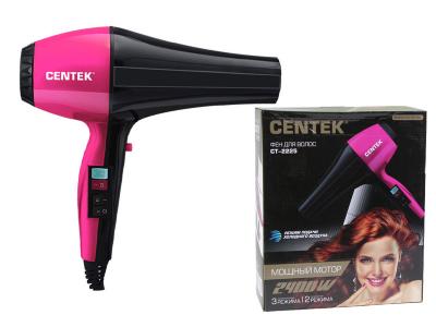 Фен Centek Professional (черн/красн) 2400Вт, профессиональный Centek