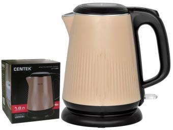 Чайник электрический 1,8л Centek CT-1025 Beige бежевый металл