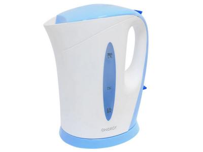 Чайник электрический 1, 7л бело-голубой ENERGY E-215 Energy