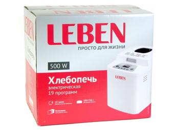 Хлебопечка 500-750гр 19 программ 500Вт