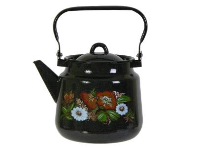 Чайник 3, 5л Рябчик с рисунком Стальэмаль (Череповец)