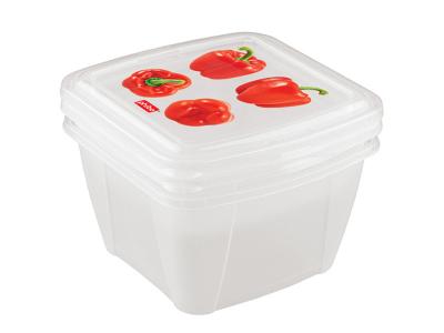 Набор контейнеров Fresco 2 шт для СВЧ и холодильника Бытпласт