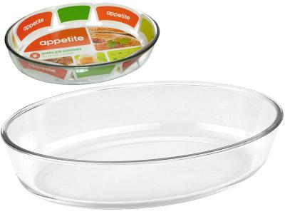 Форма жаропрочная 2, 4л овал 30*21*6см тм Appetite