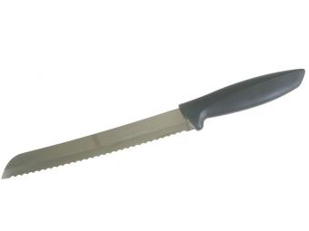 Нож для хлеба 20см Tramontina Plenus без упаковки серый
