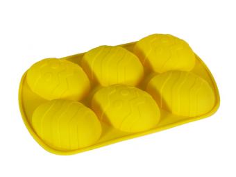 Форма силиконовая Пасхальные Яйца 6 ячеек 26,5*17с