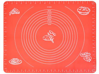 Коврик для теста с разметкой 50*40*0, 9см (силикон)