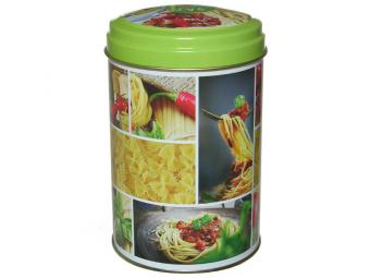 Банка жестяная Новая паста (микс) 1,4л