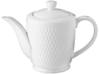 Чайник заварочный белый без рисунка 500мл Арти-М