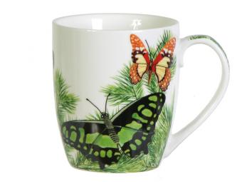 Кружка Весенние бабочки 360мл
