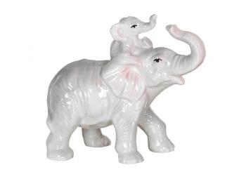 Фигурка Слоненок на слоне 13*6*12см