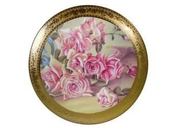Тарелка декоративная Розы