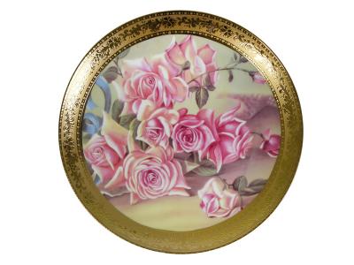 Тарелка декоративная Розы Арти-М