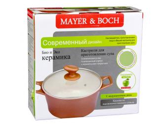 Кастрюля 2л с керамическим покрытием Mayer&Boch