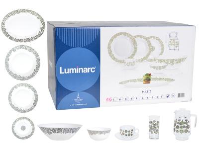 MATIZ Столовый сервиз 46пр 6 персон 54944 Luminarc