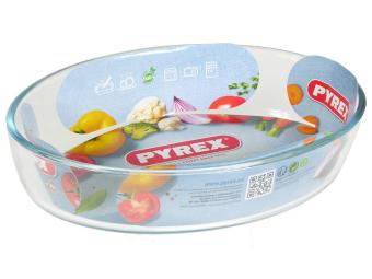 Форма 39*27 овальная жаропрочная PYREX