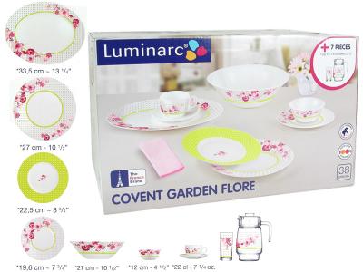 ESSENCE COVENT GARDEN Столовый сервиз 45 пр 6 персон (55380) Luminarc