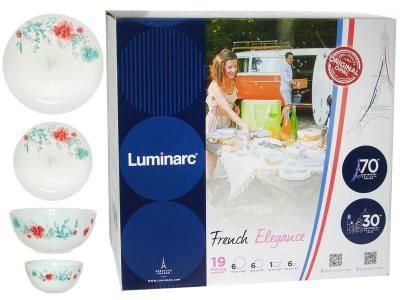 SABLINE TURQASE DIWALI Столовый сервиз 19пр 6 персон (89751) Luminarc