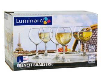 French Brasserie Набор фужеров для вина 6шт 210мл