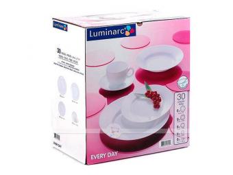 EVERYDAY столовый сервиз 30 пр  21310 Luminarc