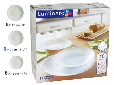 FESTON сервиз столовый 18 пр Luminarc