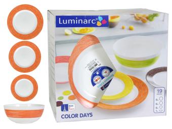 Colors Days Orange столовый сервиз 19 предметов