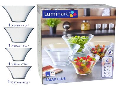 Salad Club набор салатников 4 предмета Luminarc