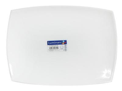 QUADRATO блюдо прямоугоульное 35*26 белое Luminarc