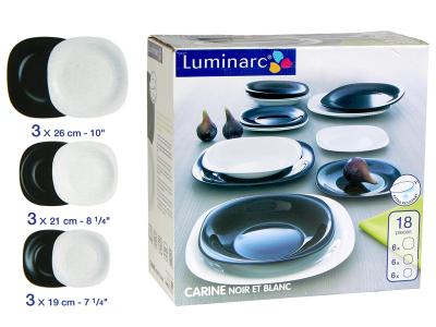Carine Modern столовый сервиз 18 предметов Luminarc