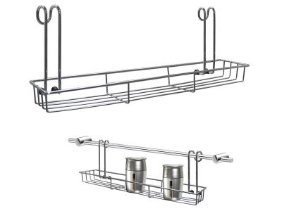 Полка навесная для специй на рейлинг