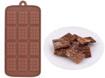 Форма для шоколадных конфет силиконовая ''Плиточки''