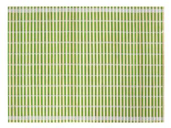 Салфетка бамбук зеленая полоска 40*30см